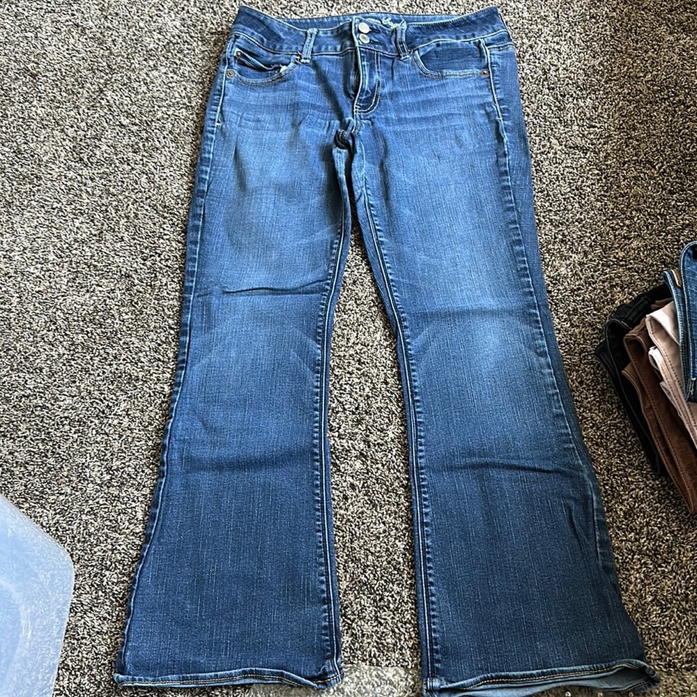 Women’s American Eagle Super Stretch Artist Jeans Size 10 Short 10S